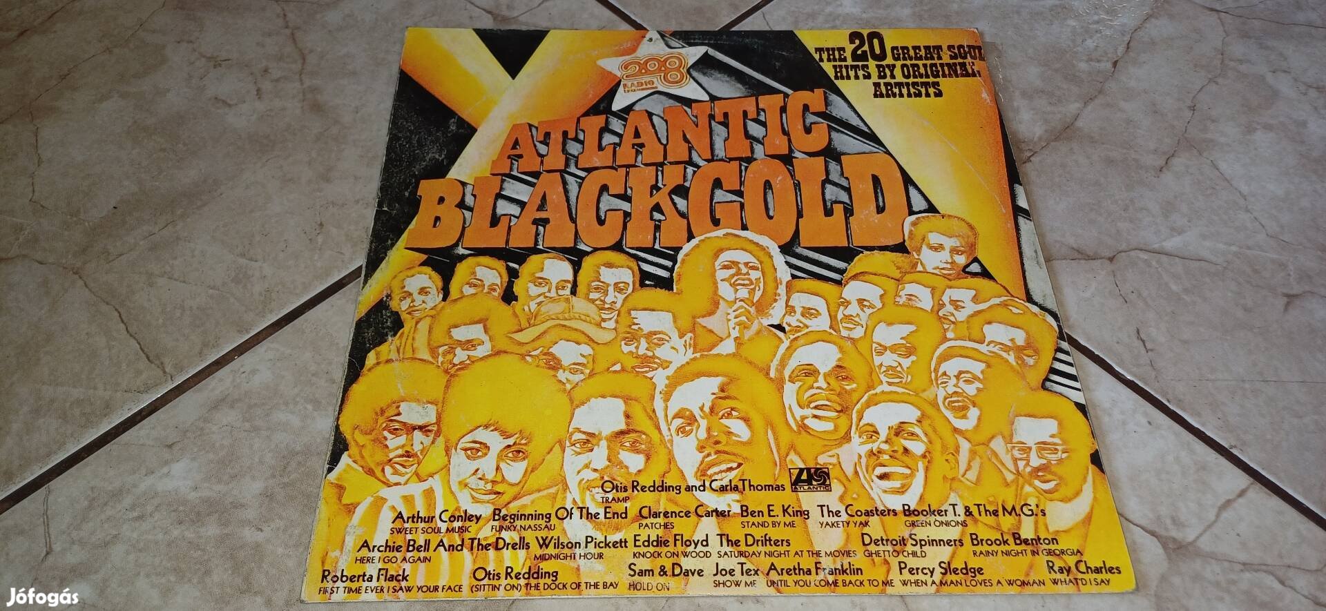 Atlantic Blackgold bakelit hanglemez