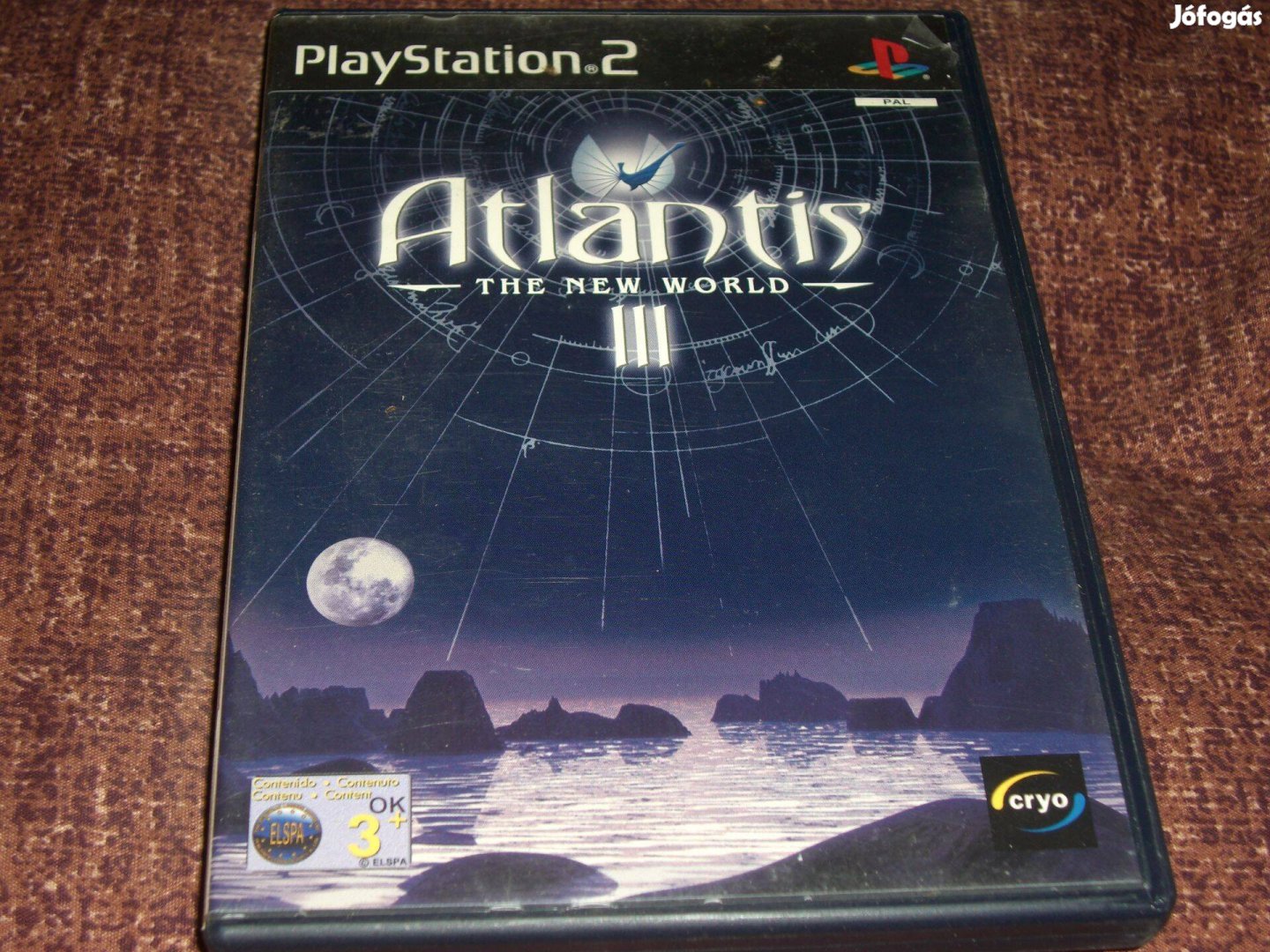 Atlantis III Playstation 2 eredeti lemez ( 3000 Ft )