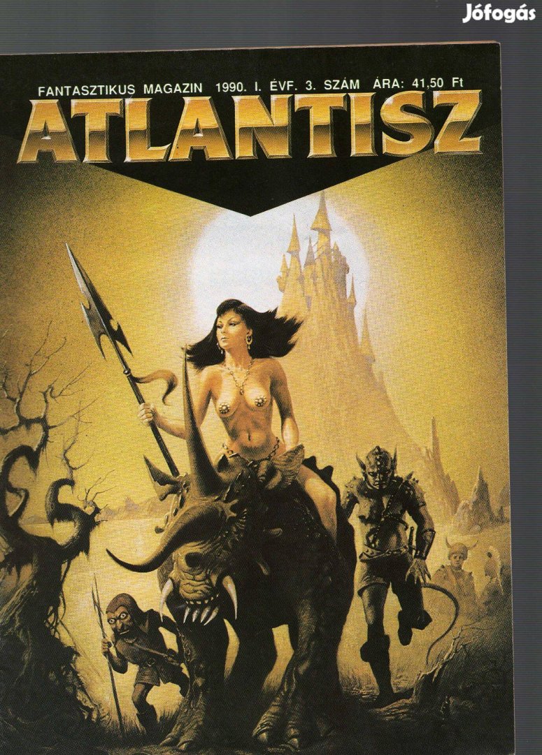 Atlantisz magazin 3. szám - fantasy új állapotú