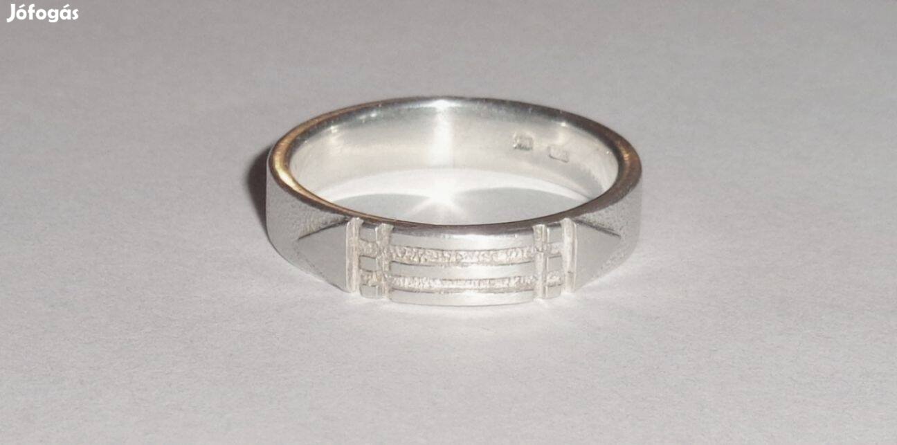 Atlantiszi női ezüst gyűrű - egyedi (54-es)