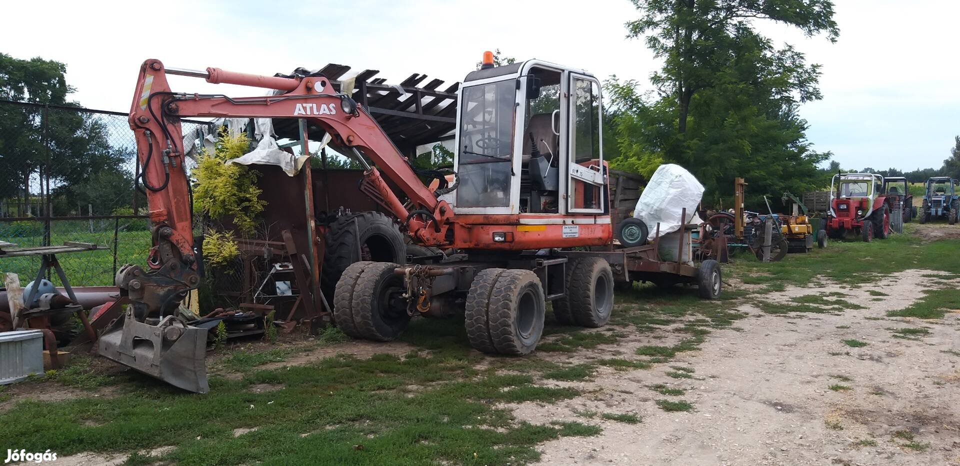 Atlas804 forgókotró