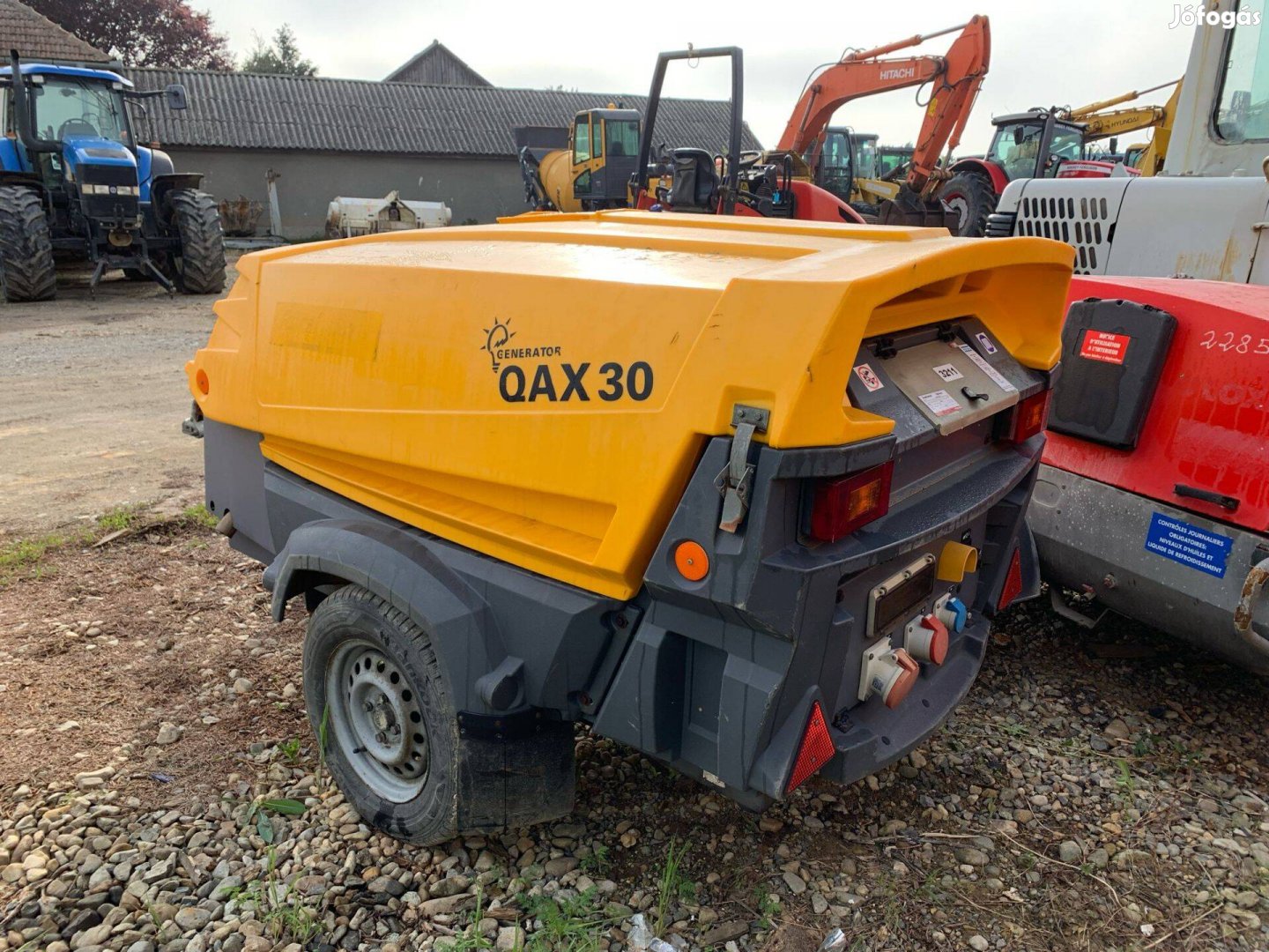 Atlas-Copco Qax30 generátor