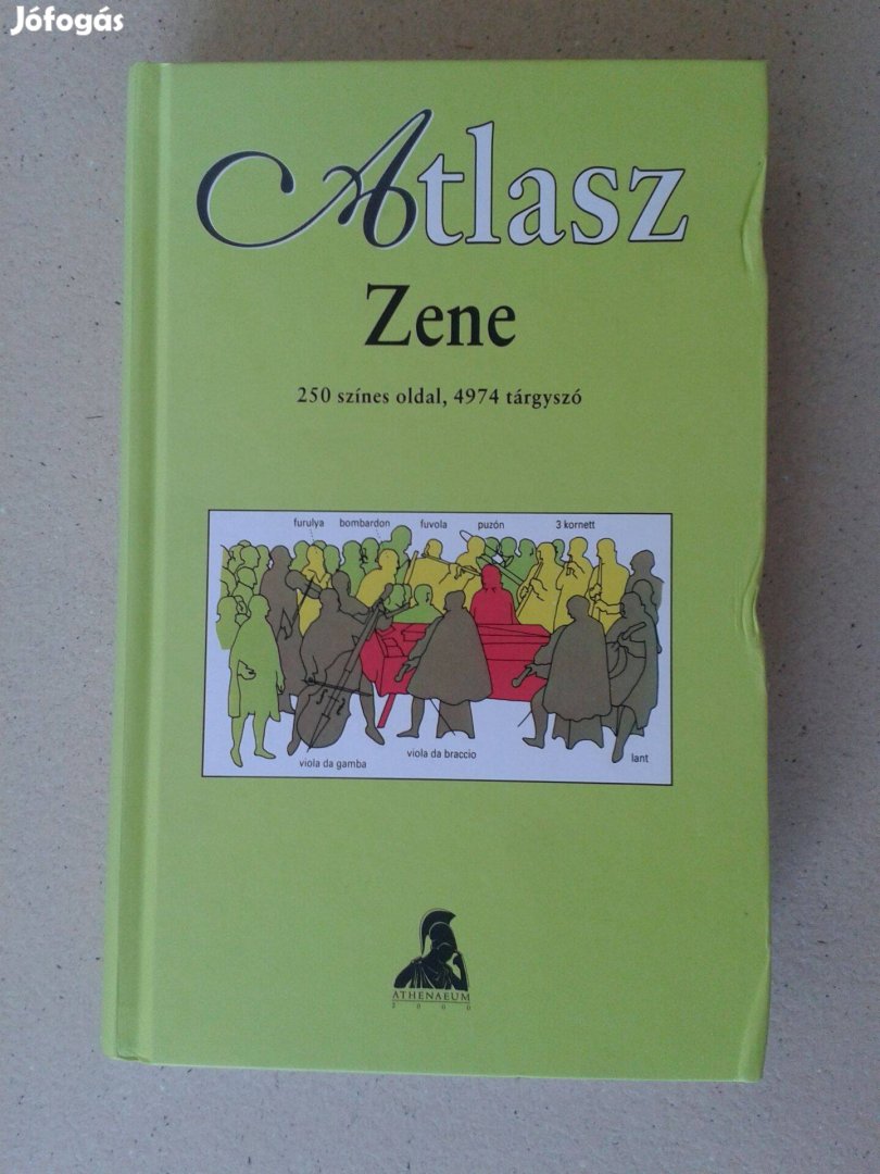 Atlasz / Zene - 250 színes oldal, 4974 tárgyszó