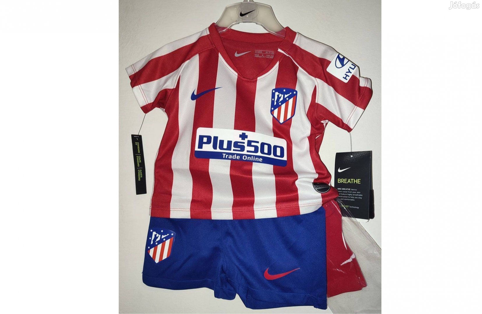 Atletico Madrid eredeti piros fehér Nike baby mez szett