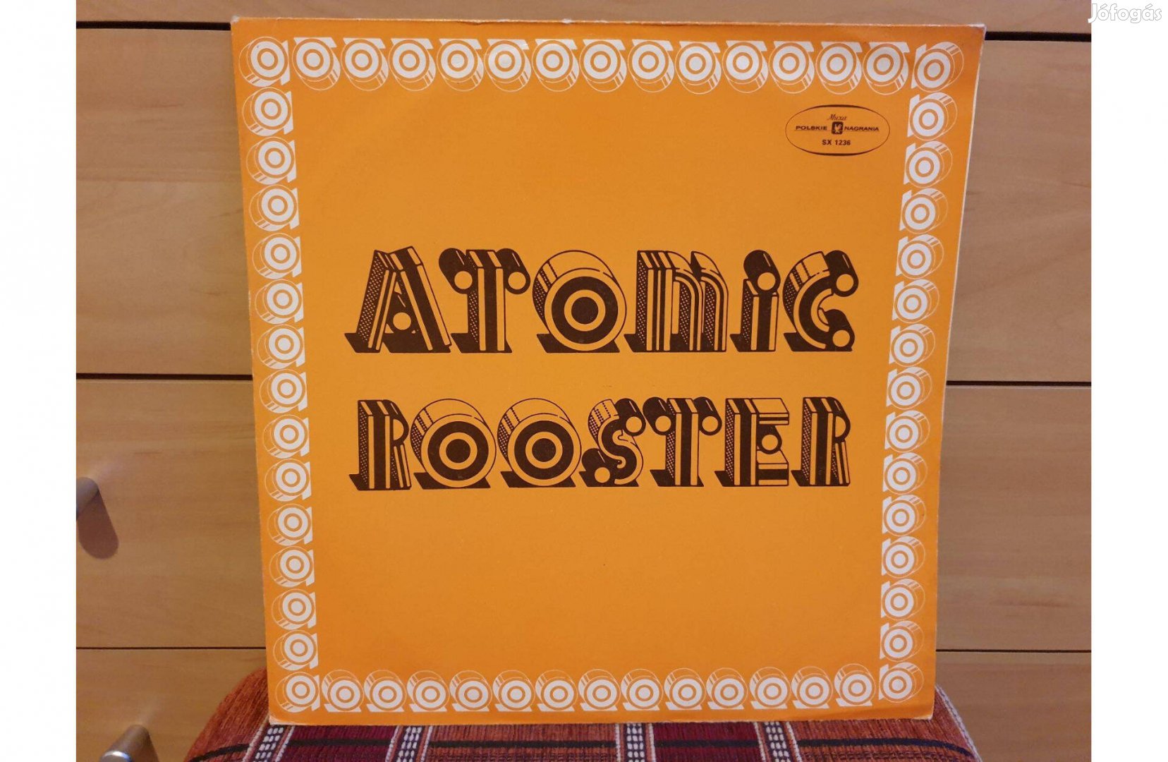 Atomic Rooster 1975 bakelit lemez hanglemez Vinyl