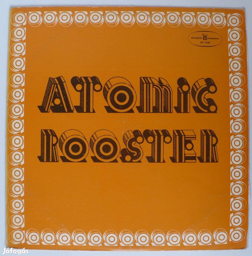 Atomic Rooster (hard rock, 1969-70, válogatás, EX állapotú LP)