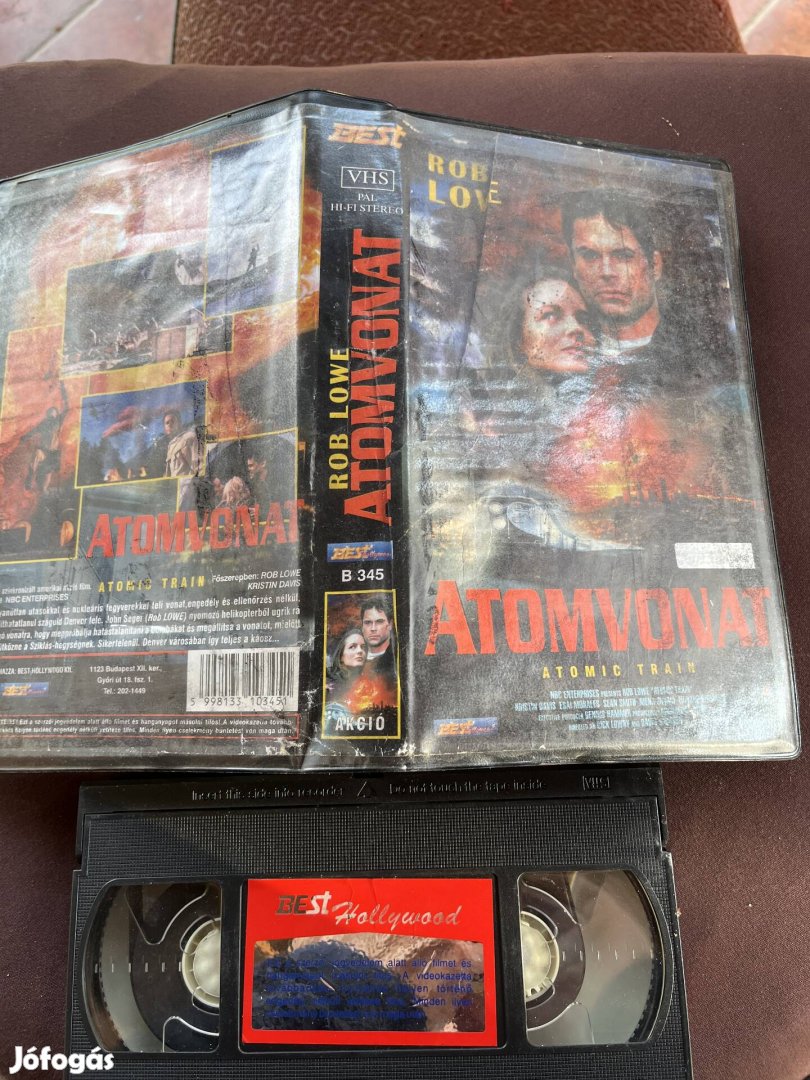 Atomvonat akció vhs