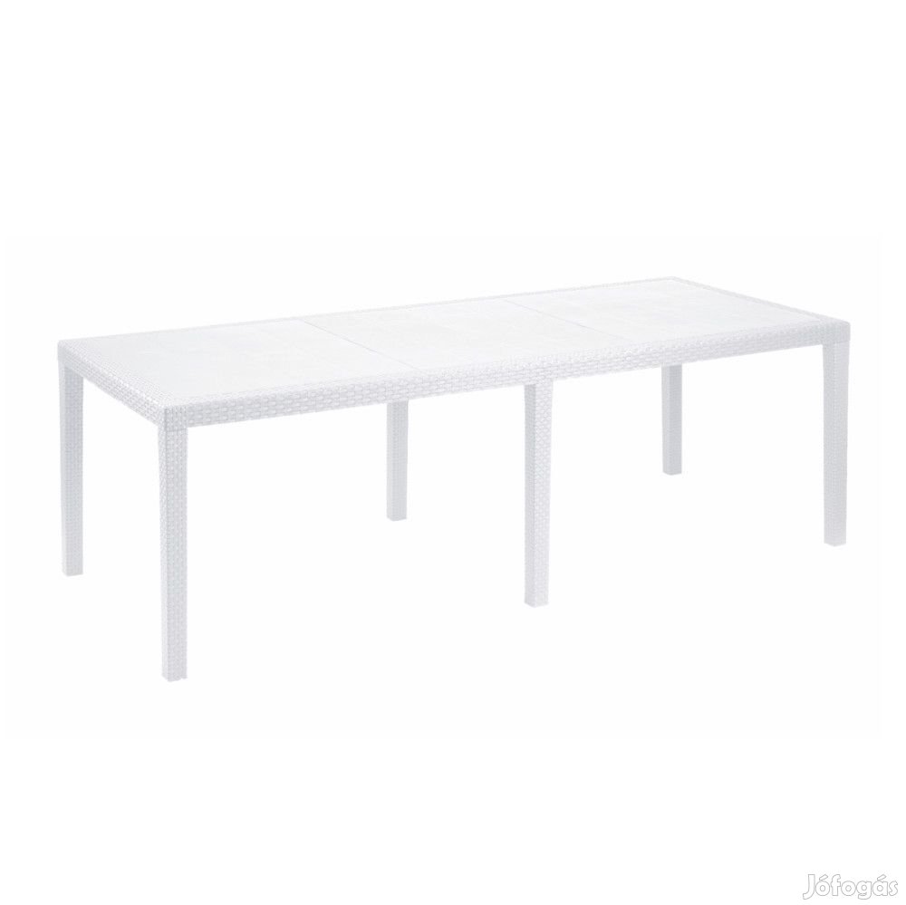 Atrani kerti asztal Fehér