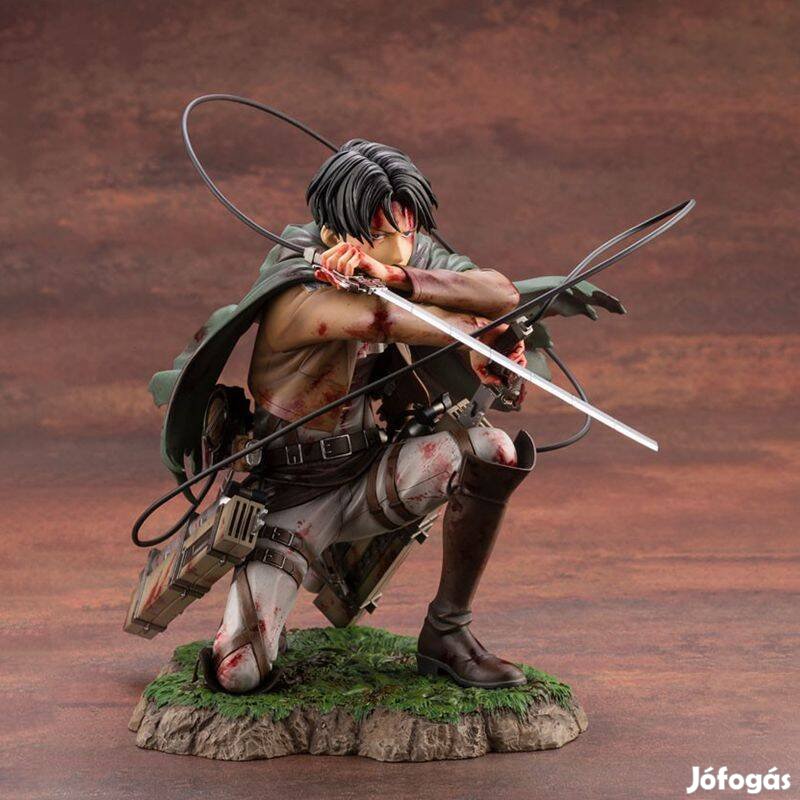 Attack On Titan AOT Levi Ackerman figura 18 cm Új Készleten