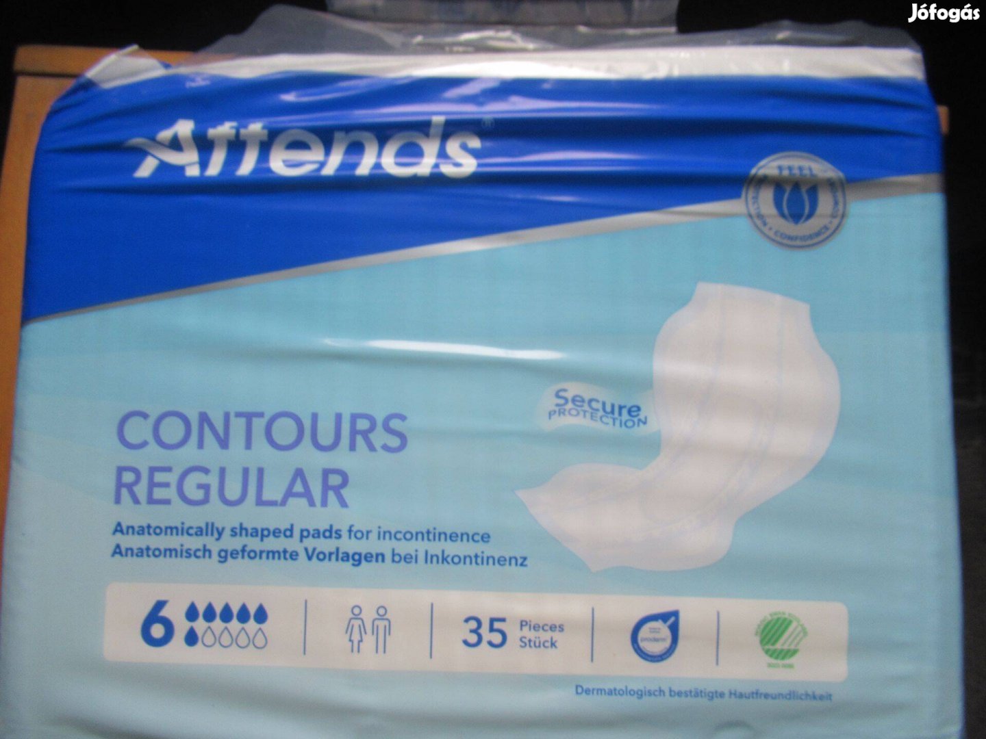 Attends Contours Regular inkotencia betét 6-os 140 db új