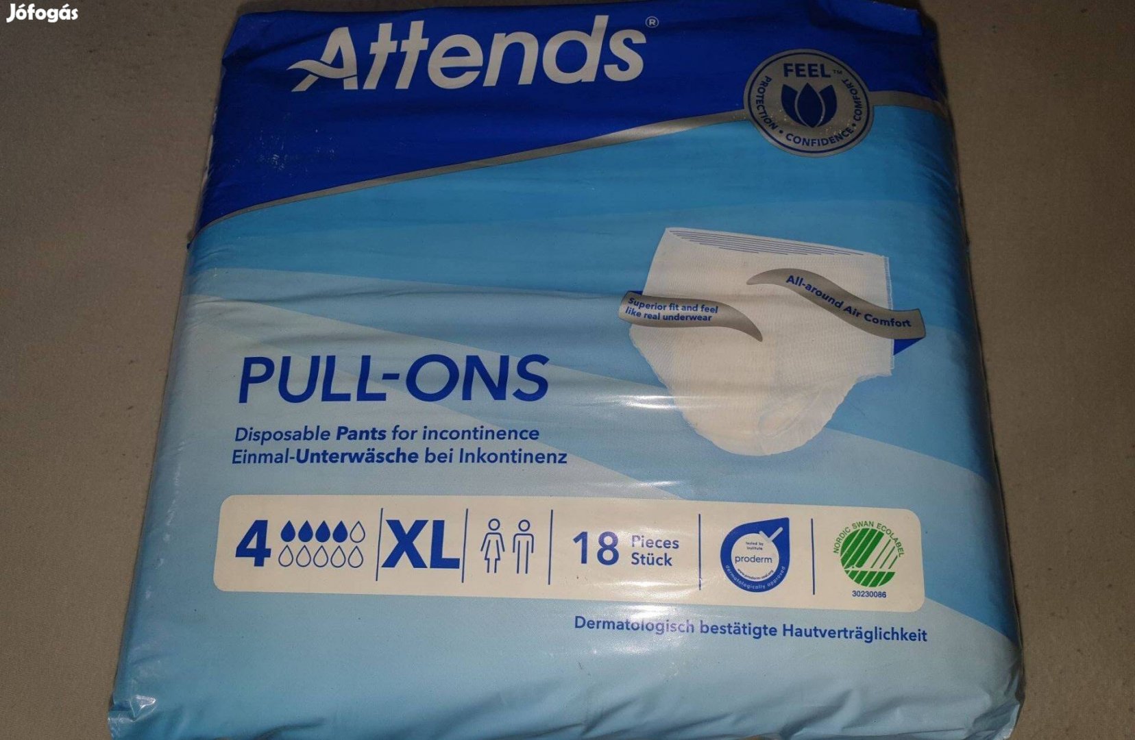 Attends felnőtt bugyi pelenka