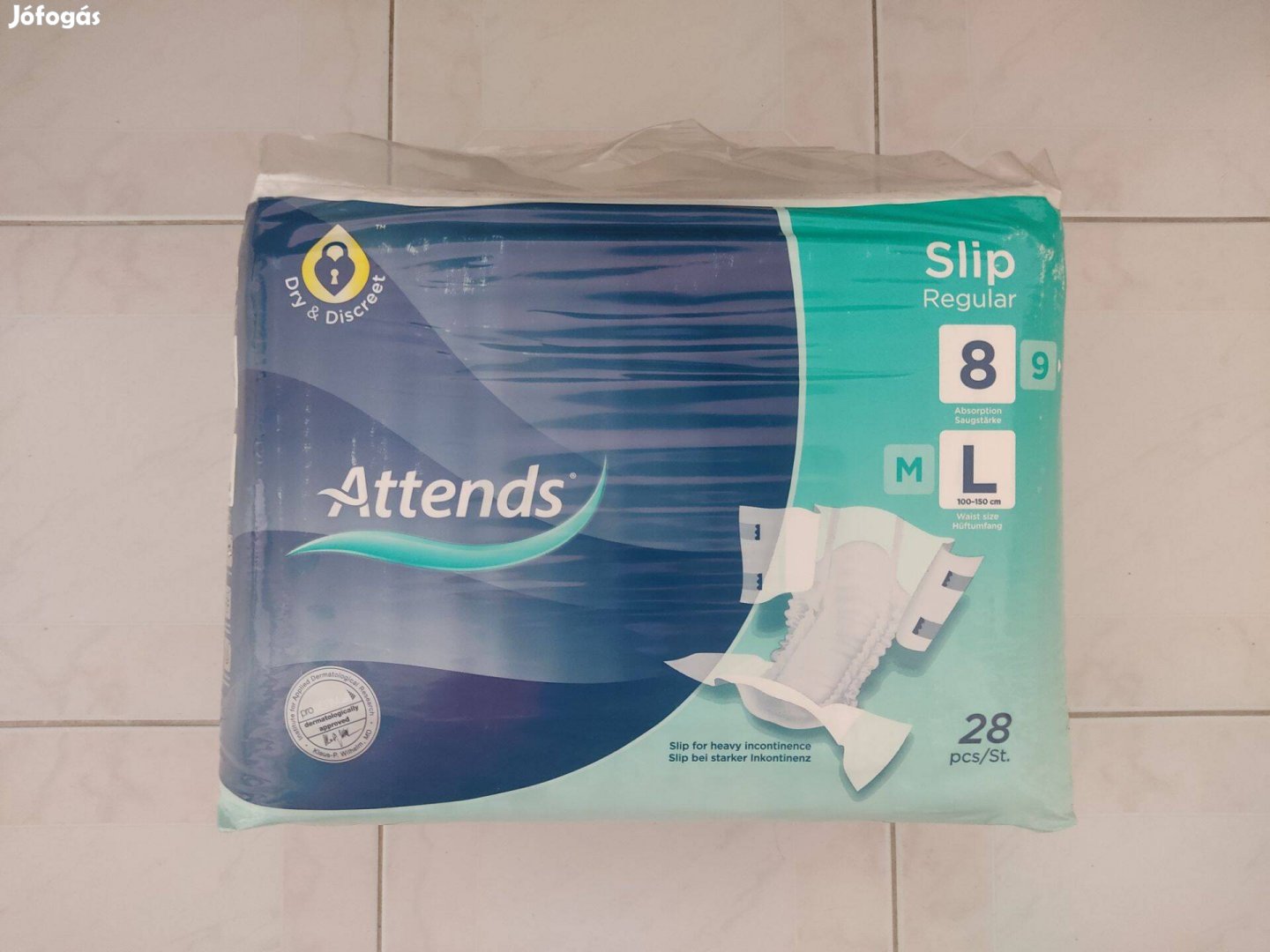 Attends nadrágpelenka Slip Regular 8L