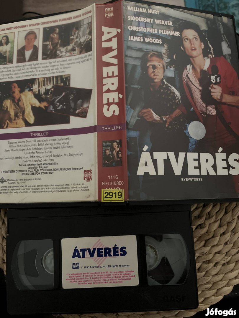 Átverés vhs.   