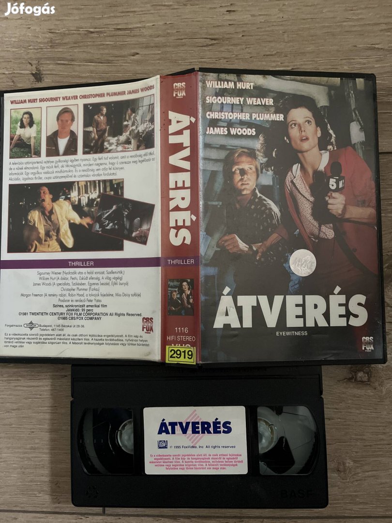 Átverés vhs.    