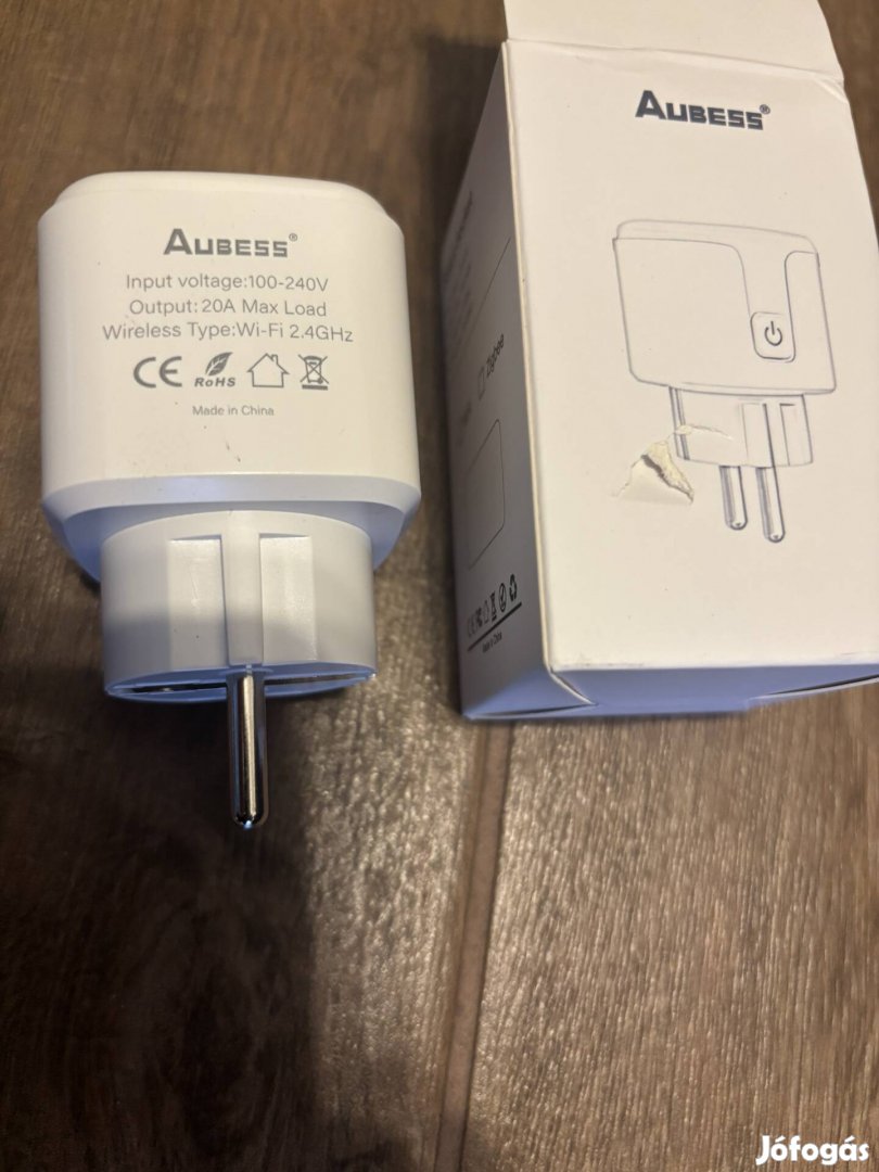 Aubess Smart socket okos konnektor csatlakozó aljzaz 20A