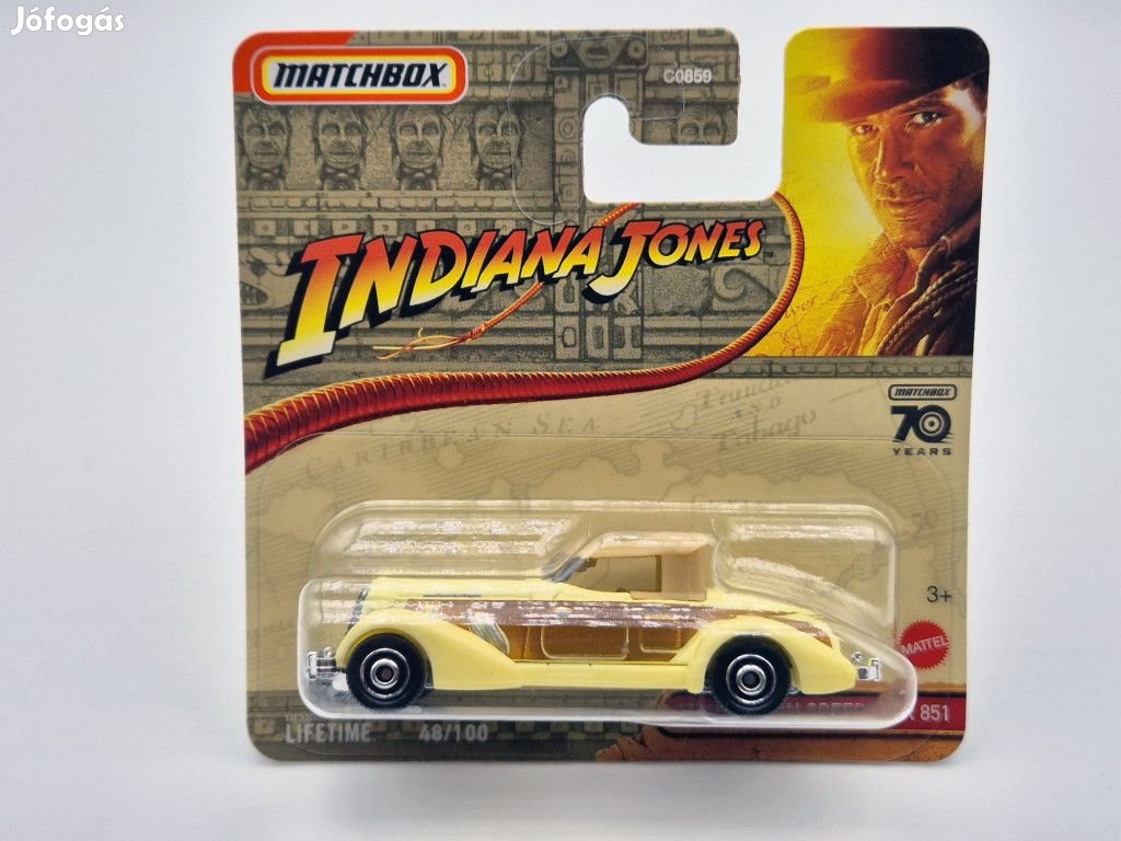 Auburn Speedster 851 (1936) - Indiana Jones - 2023 48/100 - blisztere