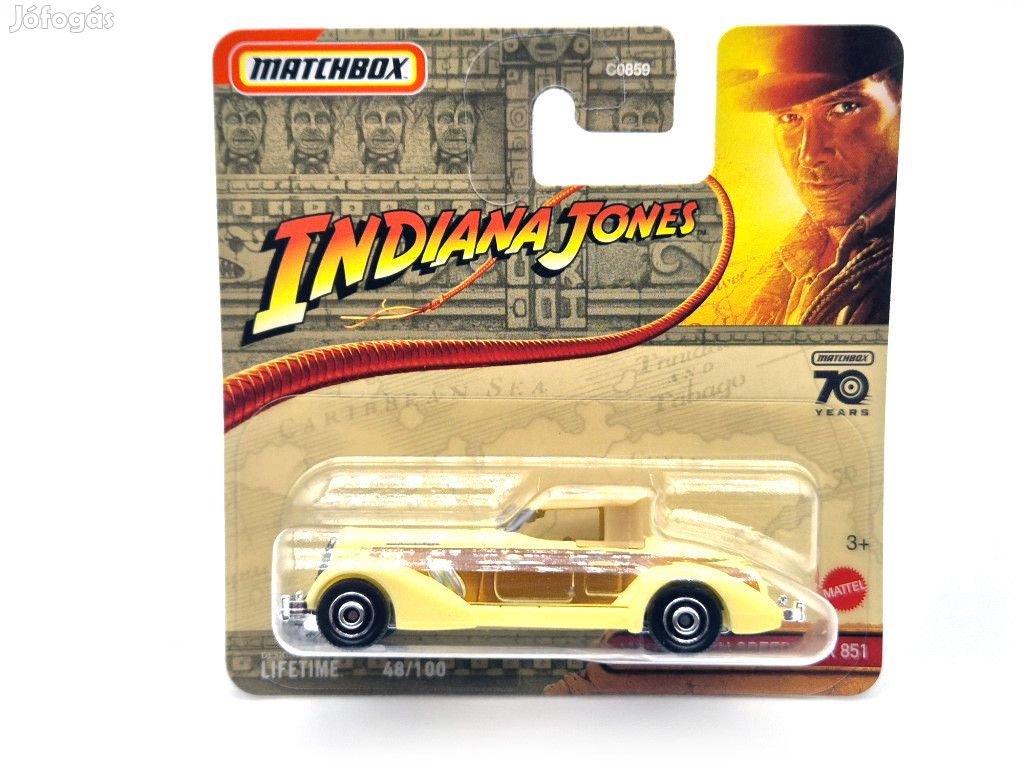 Auburn Speedster 851 (1936) - Indiana Jones - 2023 48/100 - blisztere