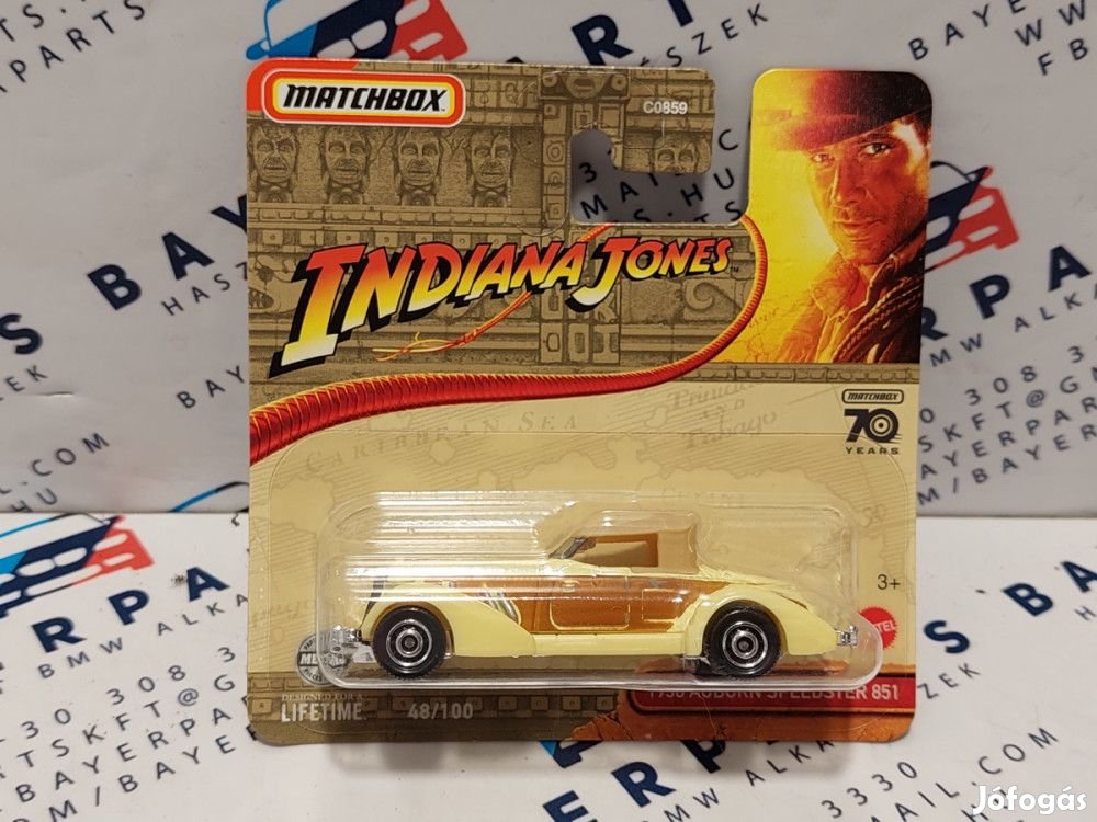 Auburn Speedster 851 (1936) - Indiana Jones - 2023 48/100 - blisztere