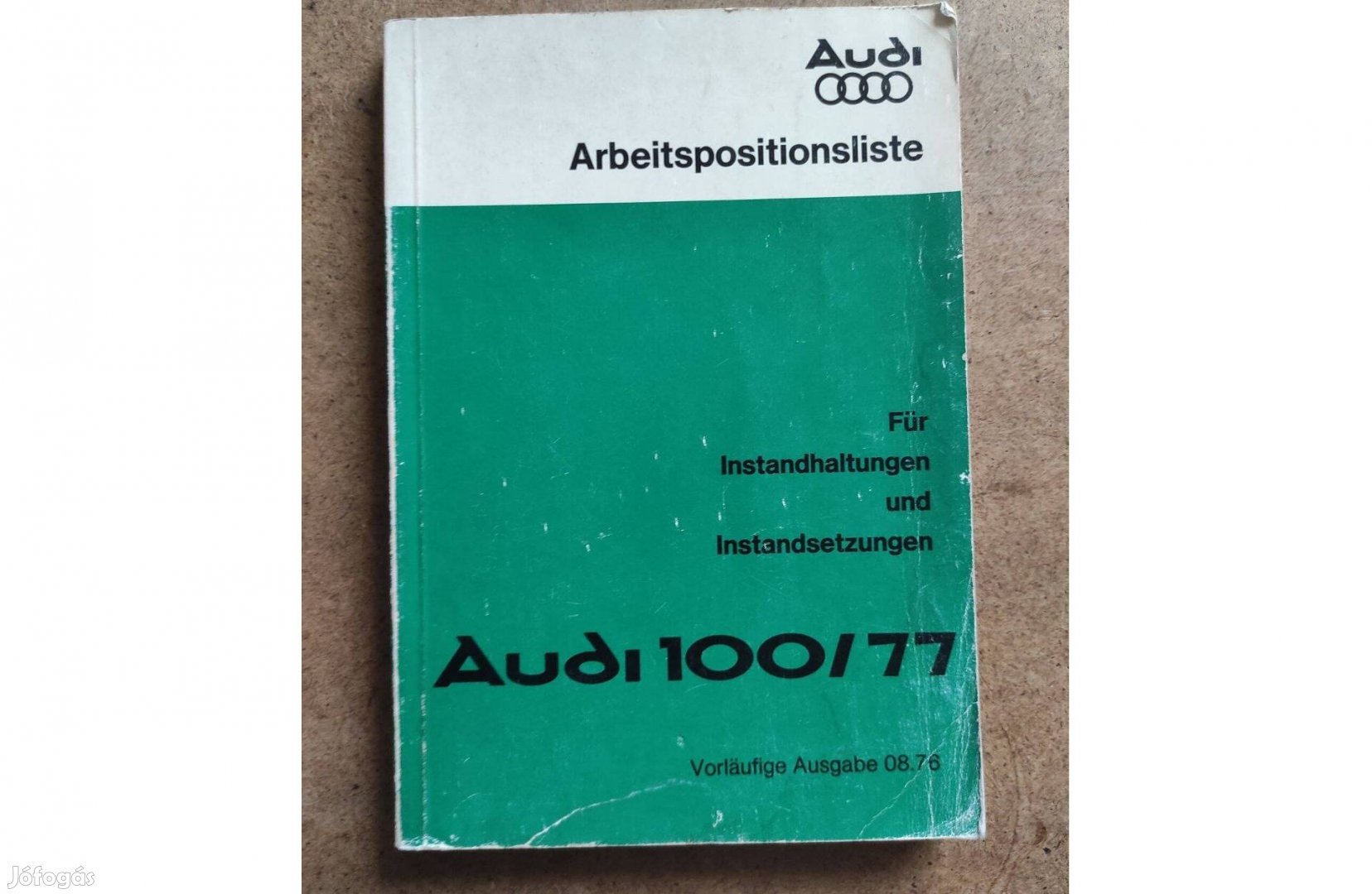 Audi 100 / 77 alkatrészkatalógus