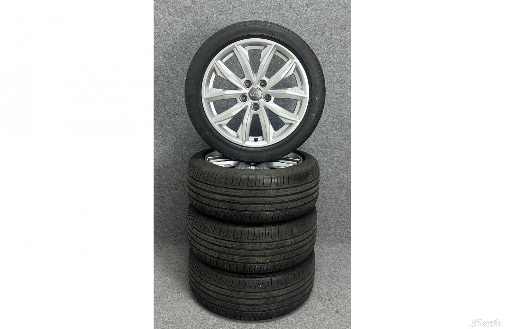 Audi 17" 5x112 alufelni felni 225/45r17 nyári gumi