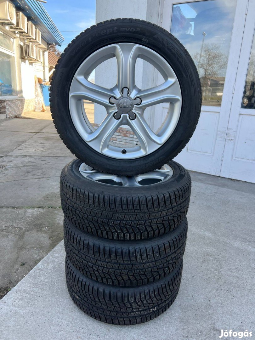 Audi 17" 5x112 alufelni felni 225/50r17 téli gumi