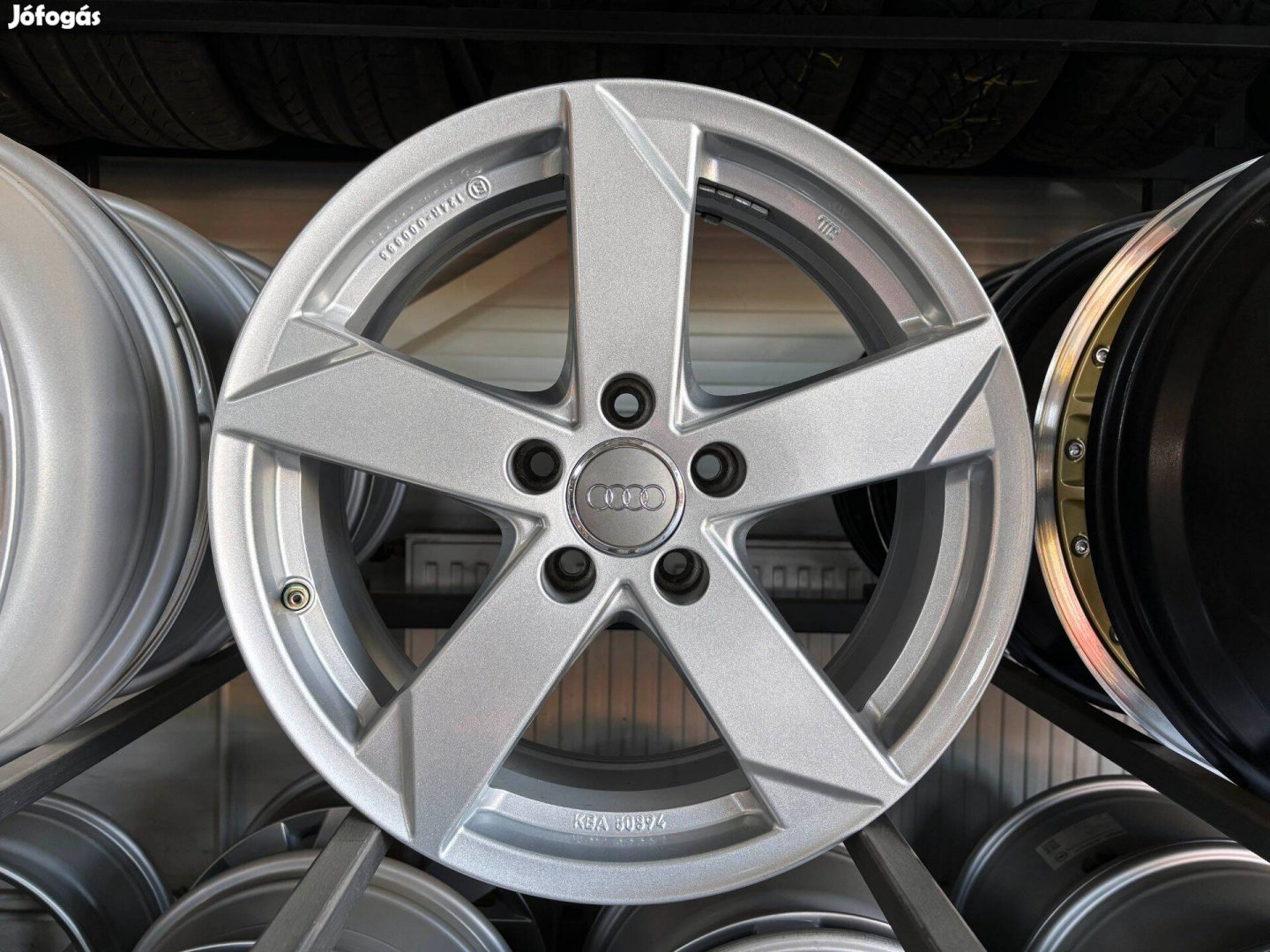 Audi 17" 5x112 alufelni szett eladó 17 coll A4 A6 Q5 Q3