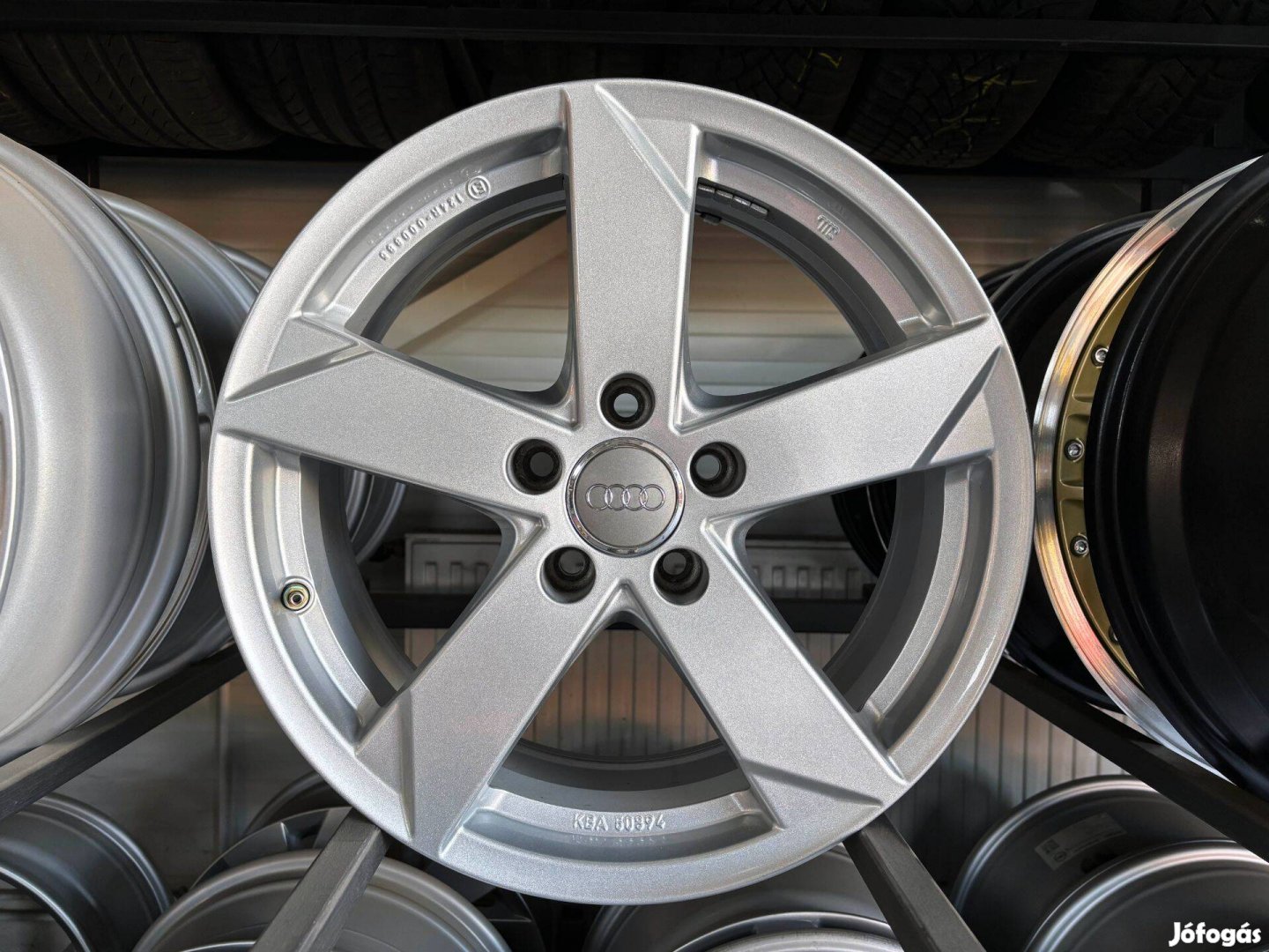 Audi 17" 5x112 alufelni szett eladó 17 coll A4 A6 Q5 Q3