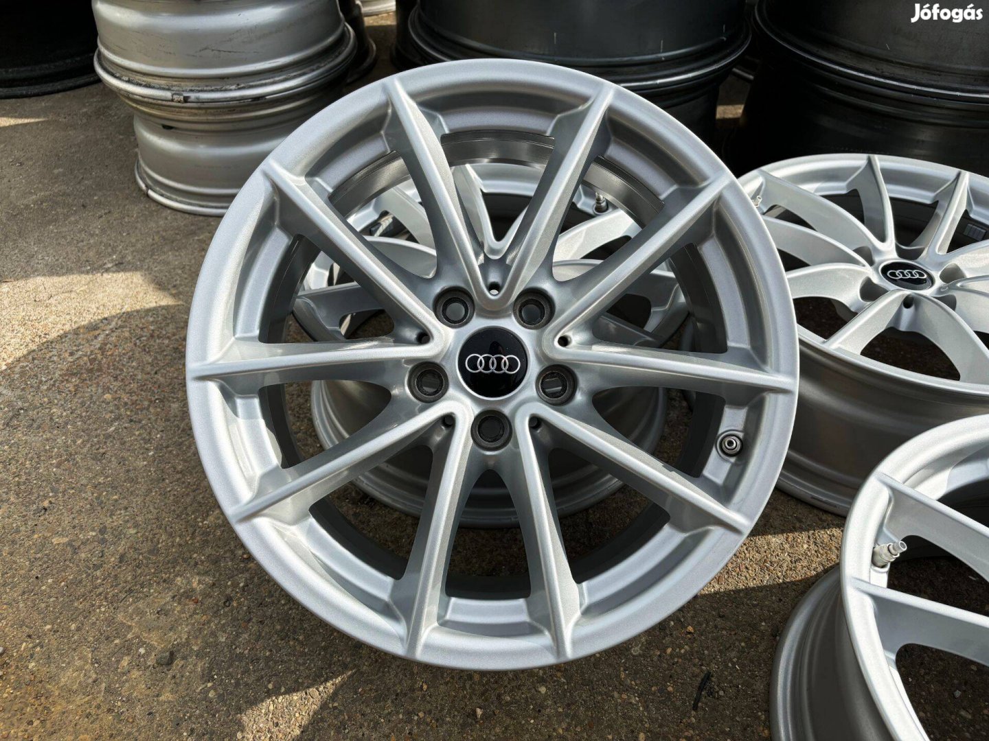 Audi 17" 5x112 konkáv alufelni eladó 17 coll A4 A5 A6