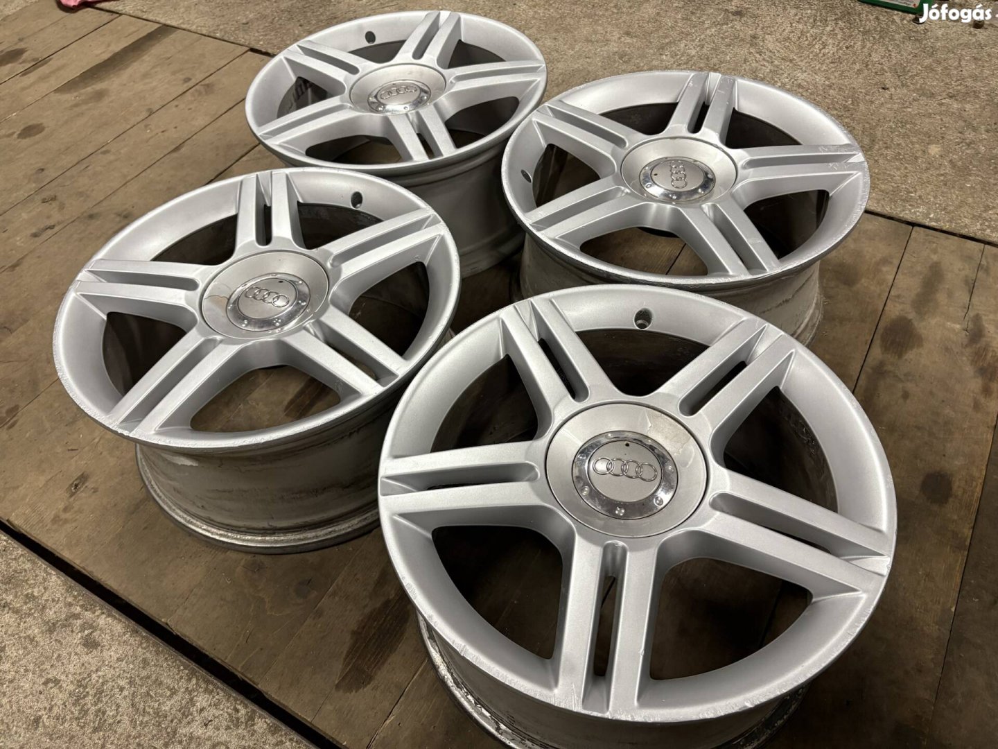 Audi 17" alufelni szett 5x112