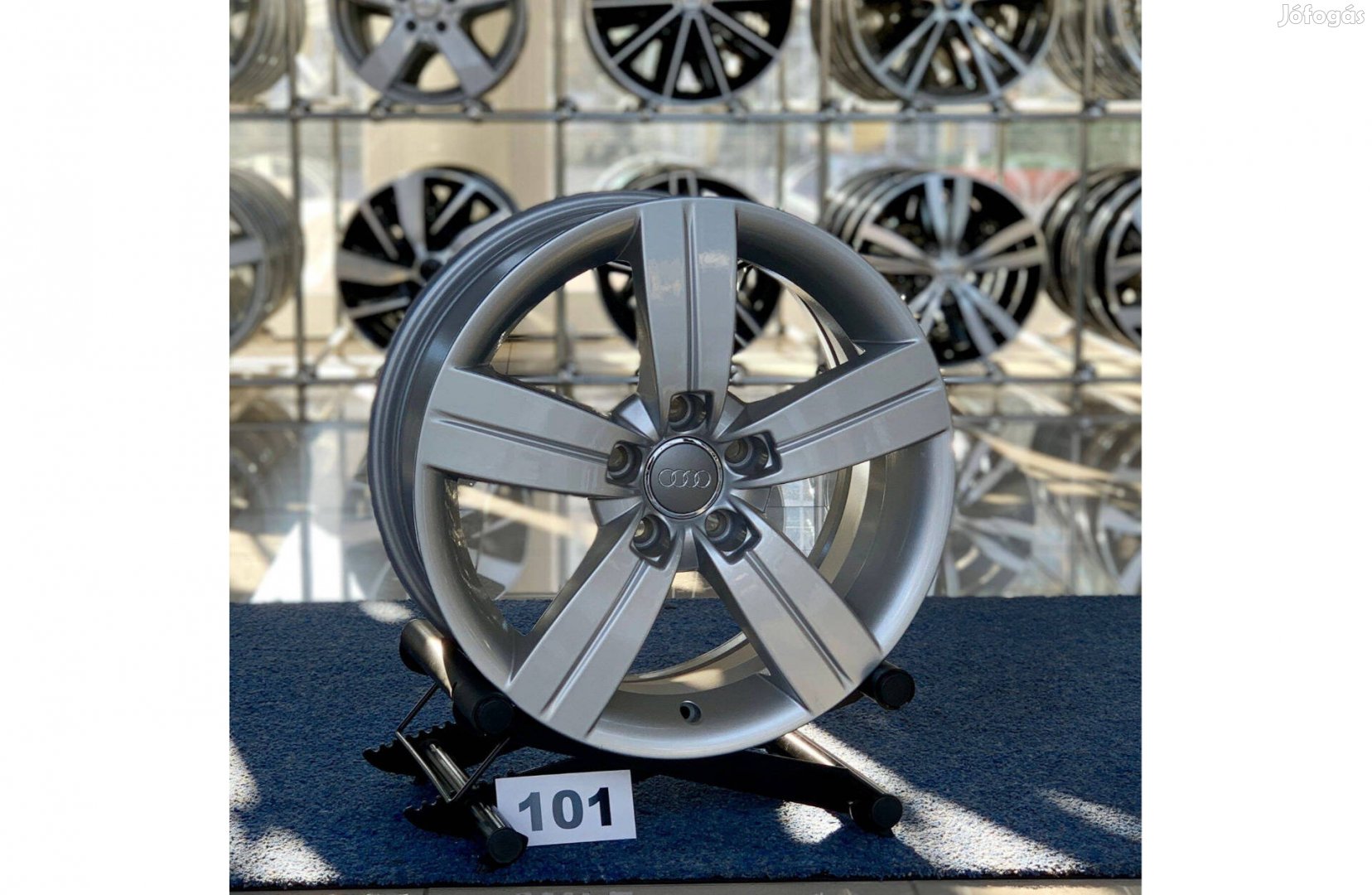 Audi 17 -es gyári felni, új alufelni, 5x112, A4, A6 (101)