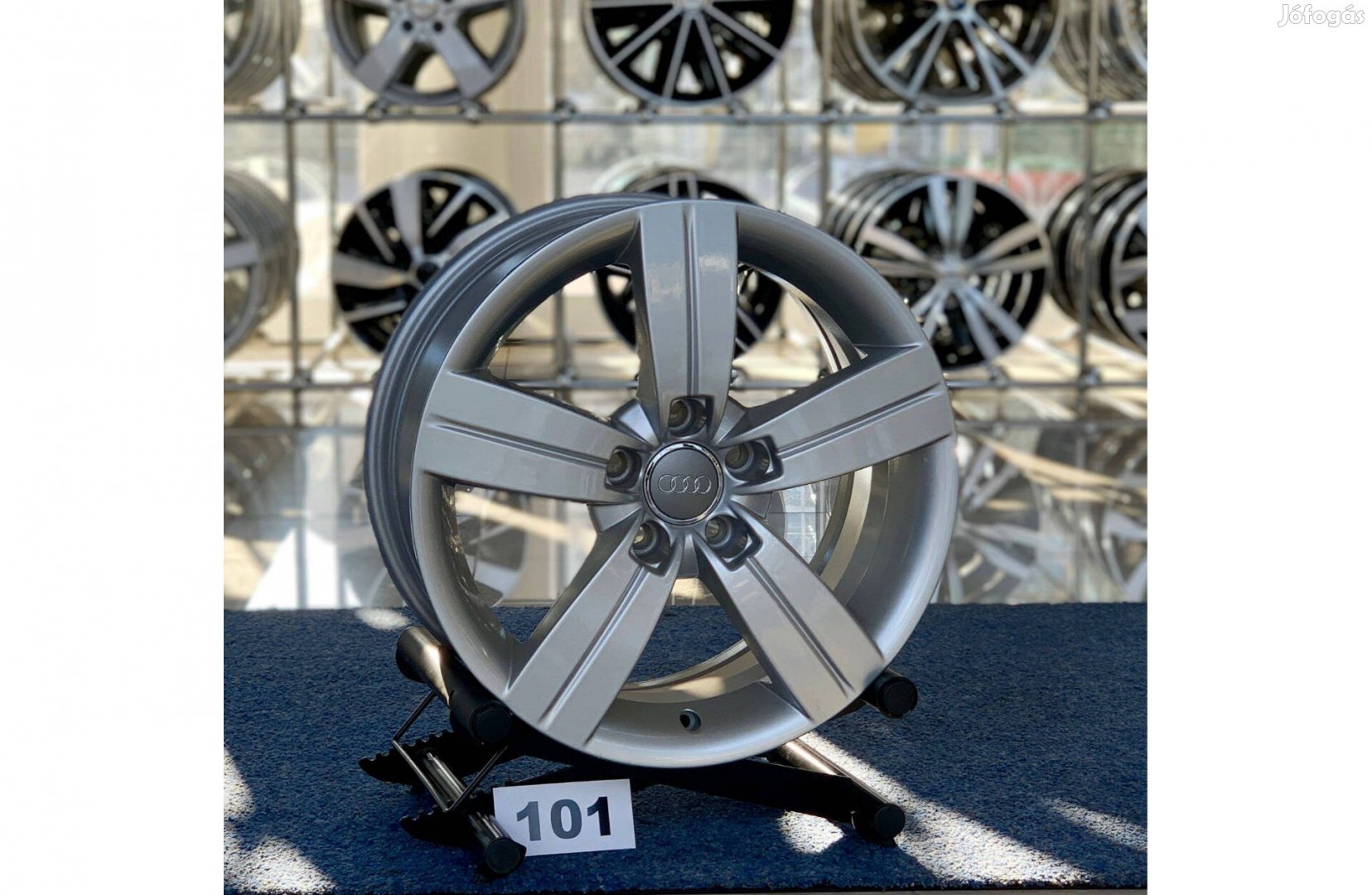 Audi 17 -es gyári felni, új alufelni, 5x112, A4, A6 (101)