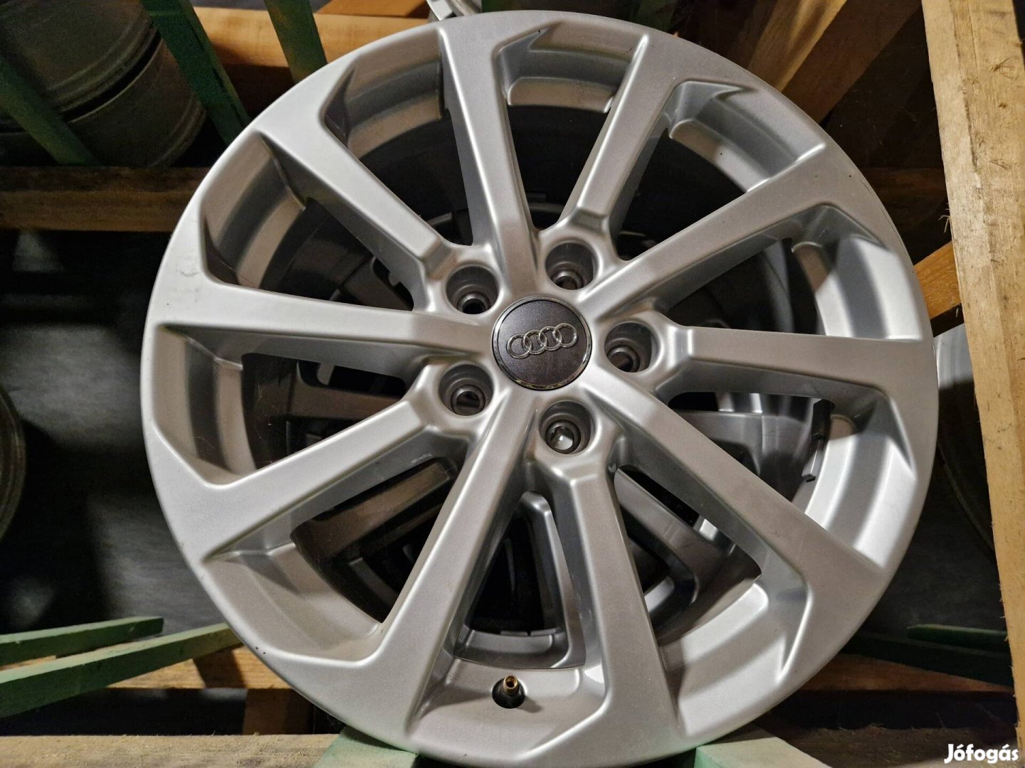 Audi 17 coll alu garnitúra 5x112 újszerű