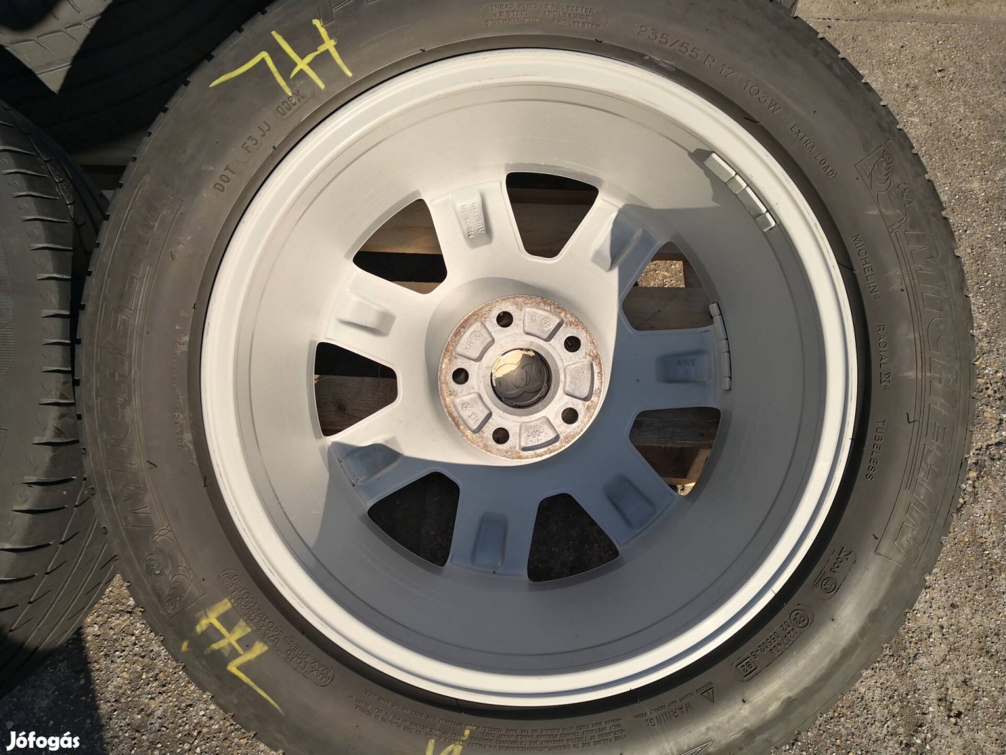 Audi 17-es gyári alukerék 5x112