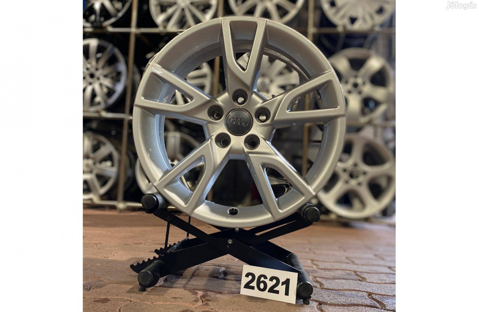 Audi 17 gyári alufelni felni, 5x112, A4 A6 (2621)