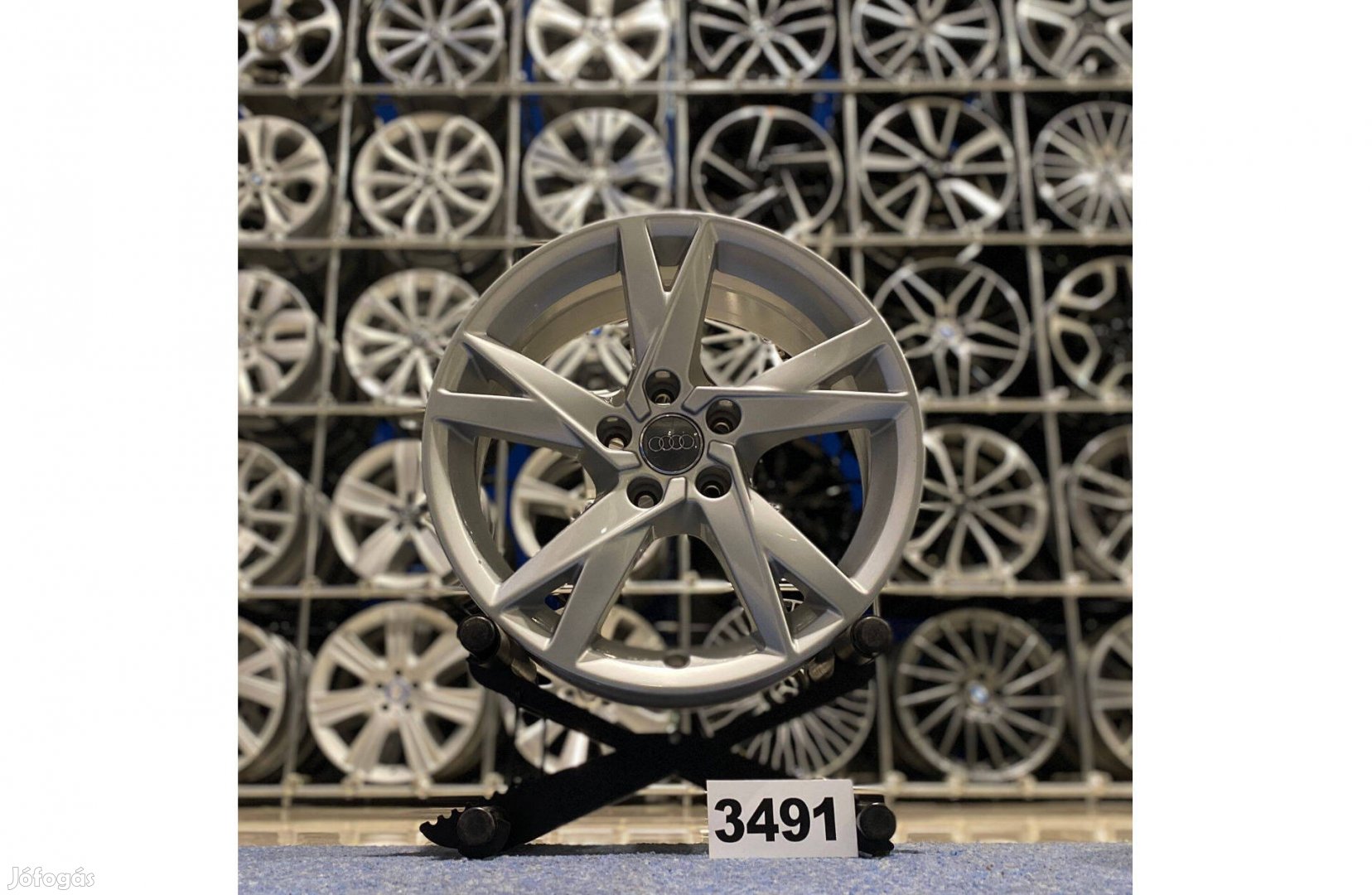 Audi 17 gyári alufelni felni, 5x112, A4 A6 (3491)