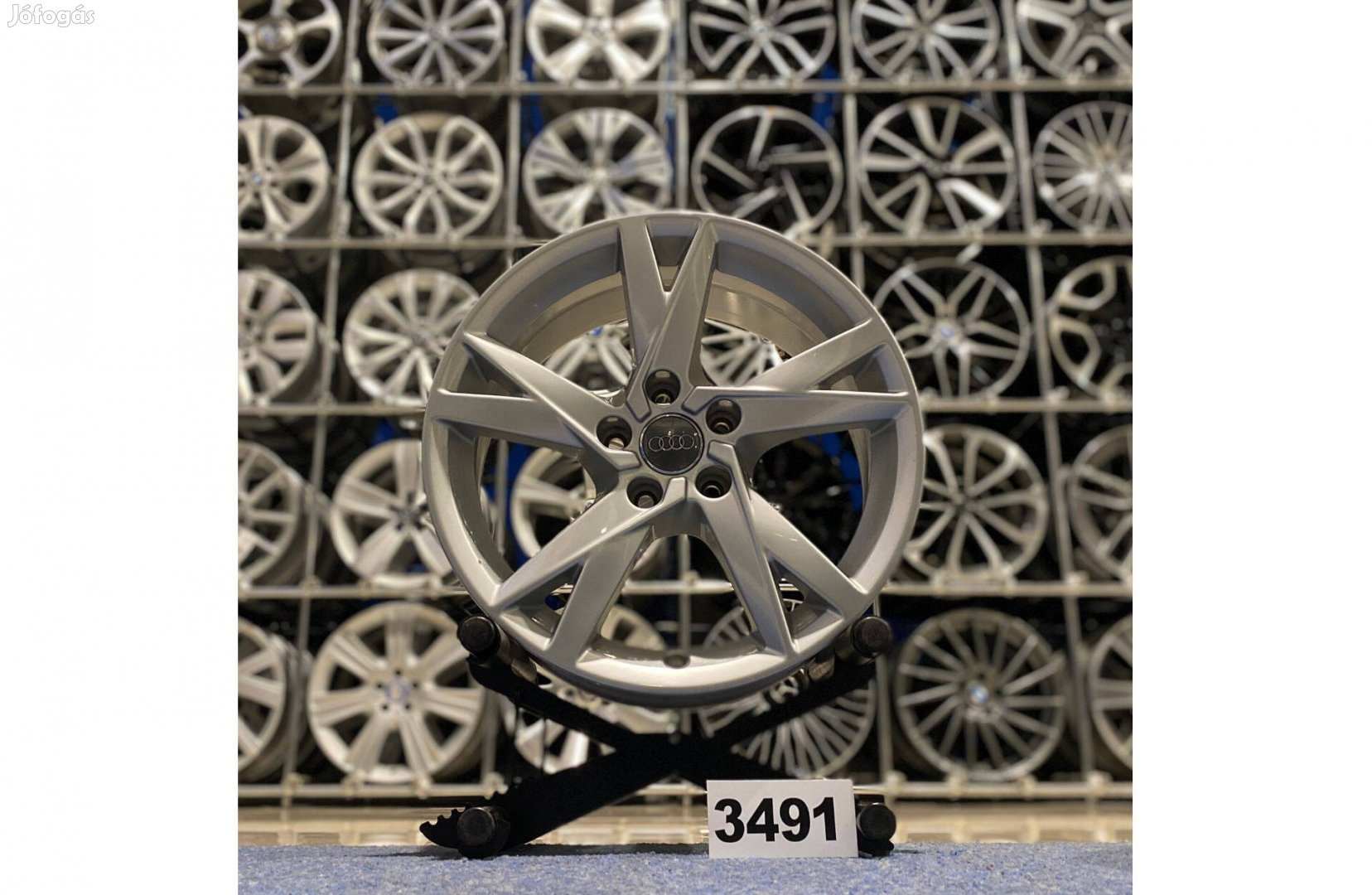 Audi 17 gyári alufelni felni, 5x112, A4 A6 (3491)