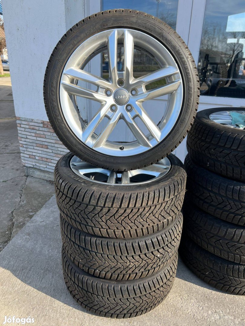 Audi 18" 5x112 alufelni felni 245/40r18 téli gumi