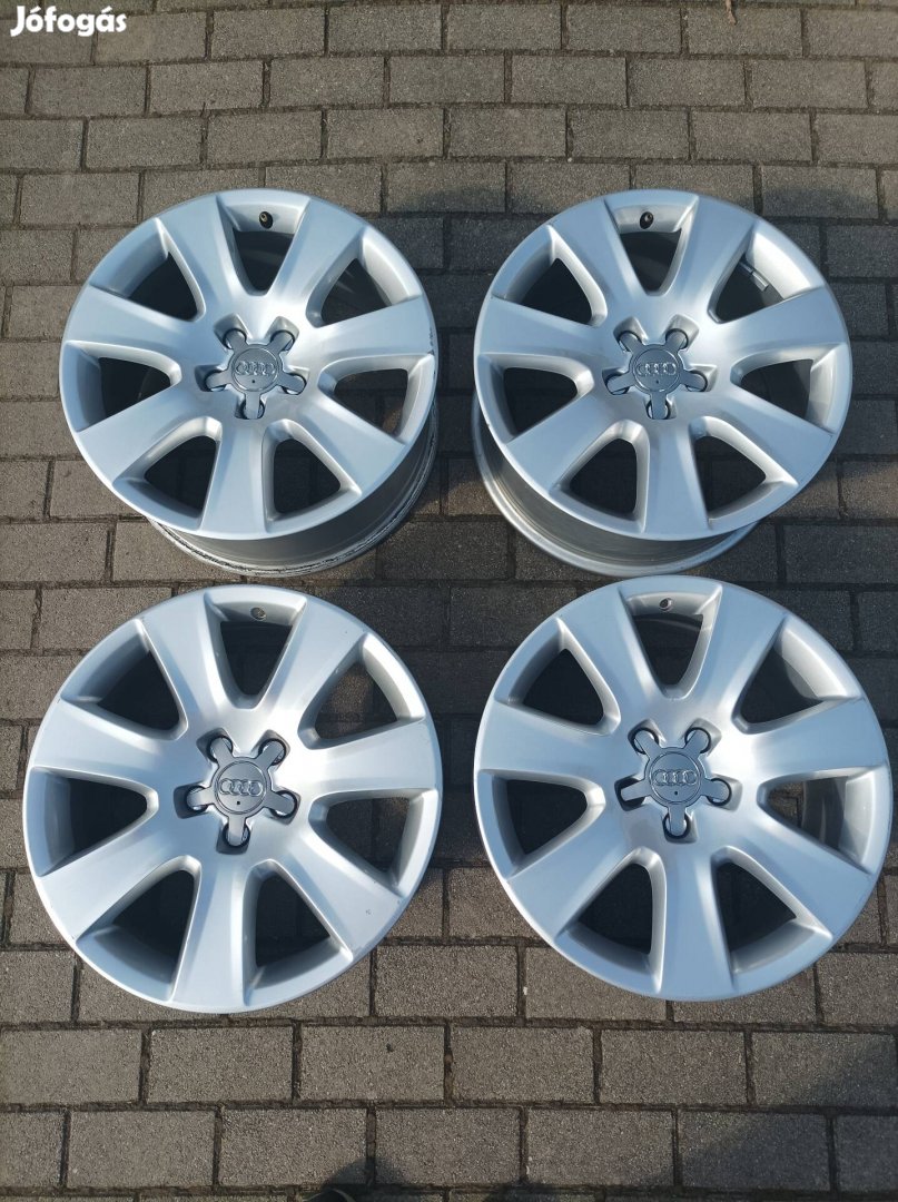 Audi 18" gyári alufelni garnitúra, 7,5x18, ET26, 5x112