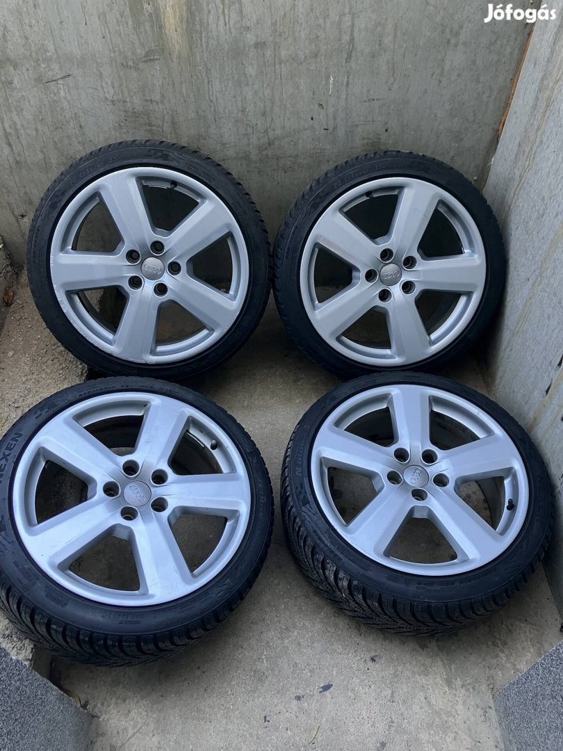 Audi 18 col 5x112 alufelni 2024 négyévszakos gumival