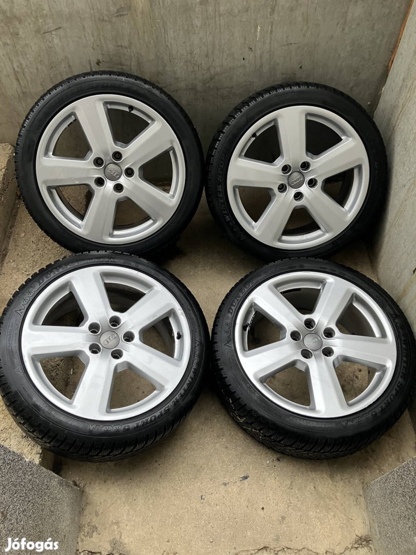 Audi 18 col 5x112 alufelni téli gumival