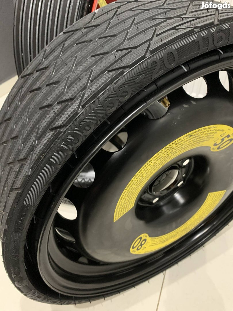 Audi 195/55R20 Gyáriúj Mankókerék Vredestein Pótkerék Notrad