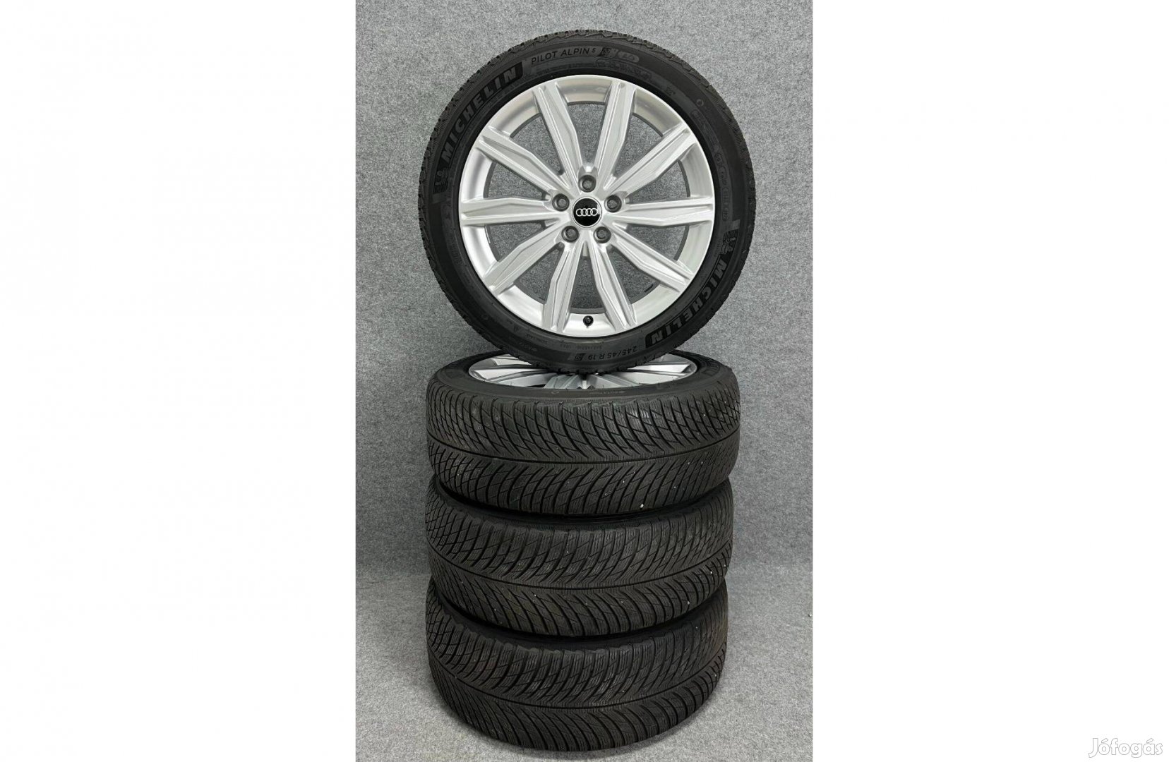 Audi 19" 5x112 alufelni felni 2020 A6 245/45r19 Michelin téli gumi