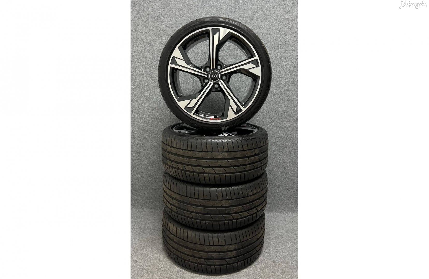 Audi 19" 5x112 alufelni felni a4 s4 b9 245/45r19 hankook újszerű