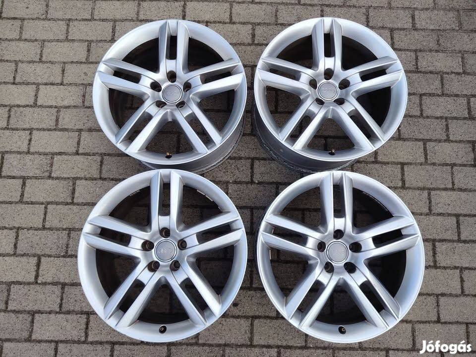 Audi 19 colos gyári alufelni garnitúra, szép, javításmentes állapotban