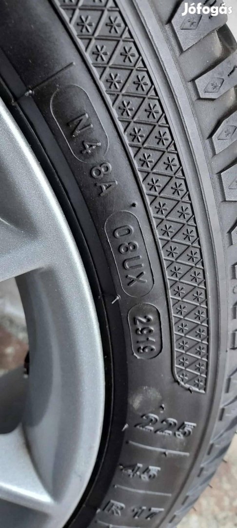 Audi 225/45 R17 alufelni téligumival