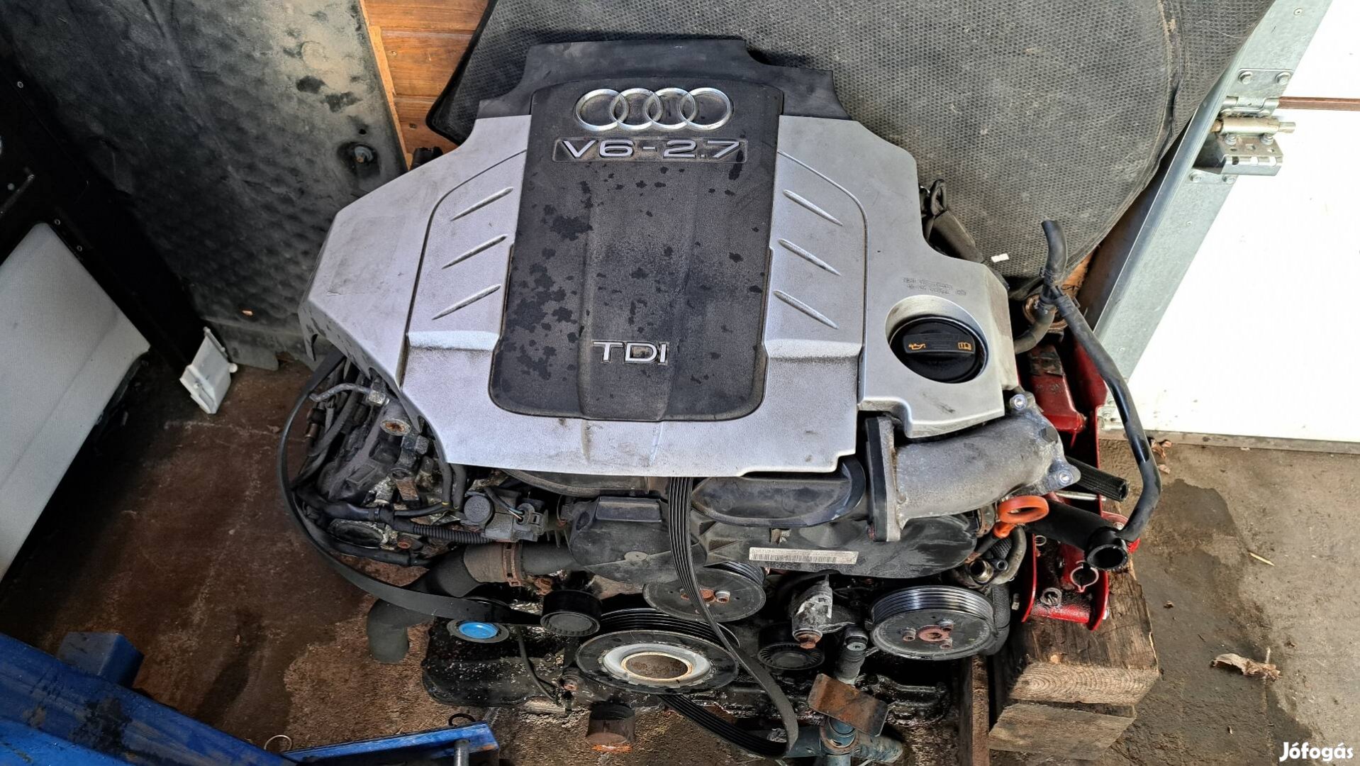 Audi 2,7V6 dízel motor eladó Bpp motorkód 