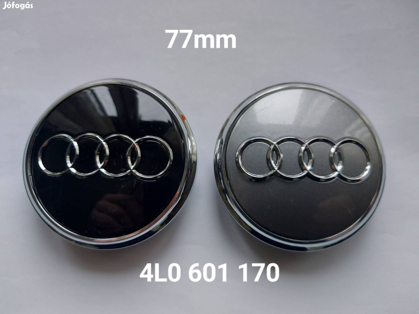 Audi 77mm felnikupak alufelni kupak porvédő kupak felniközép.