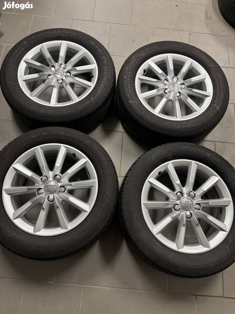 Audi 7x17 et43 5x112 gyari q3 alufelni
