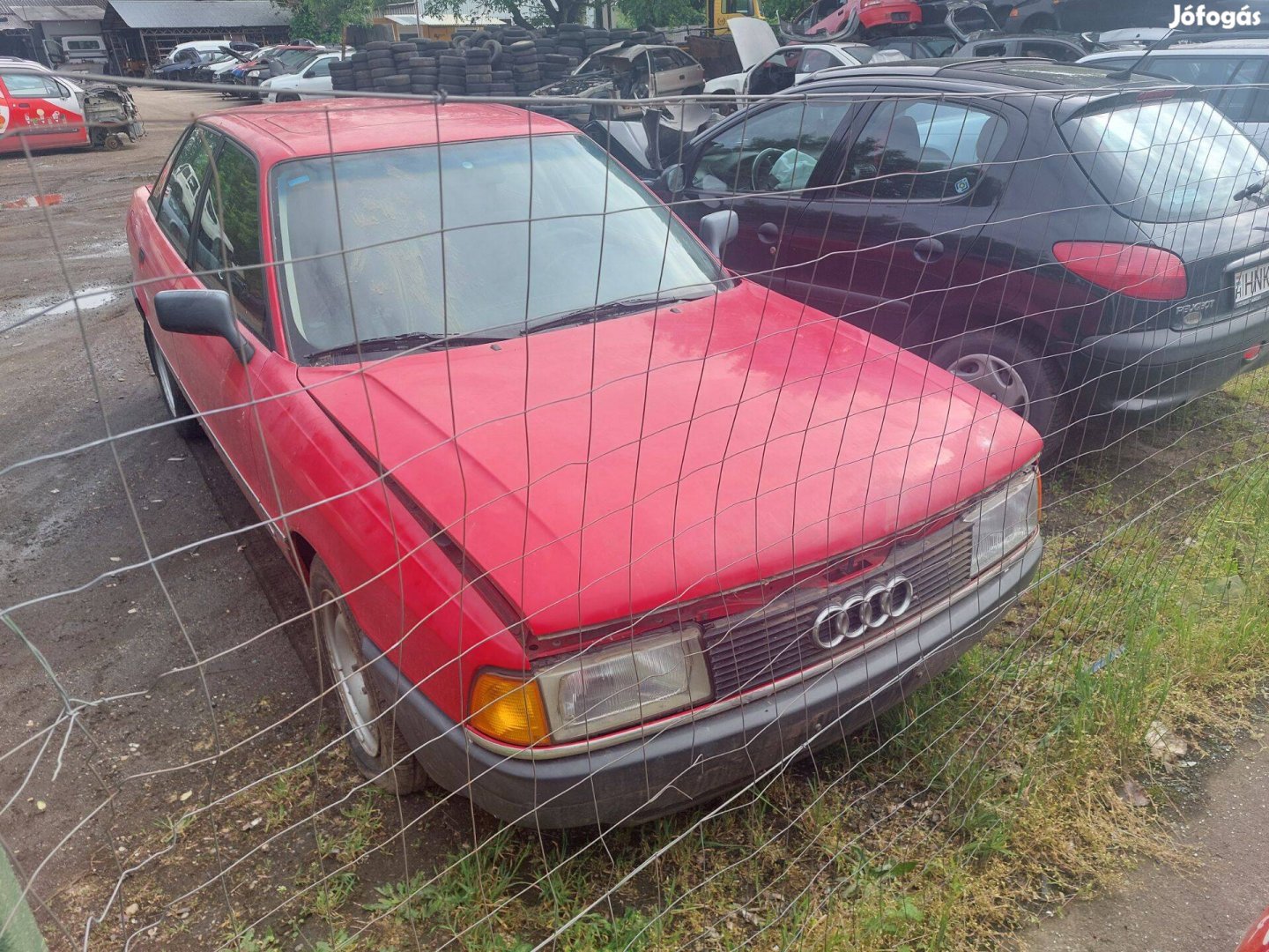 Audi 80 Karosszéria elemei piros
