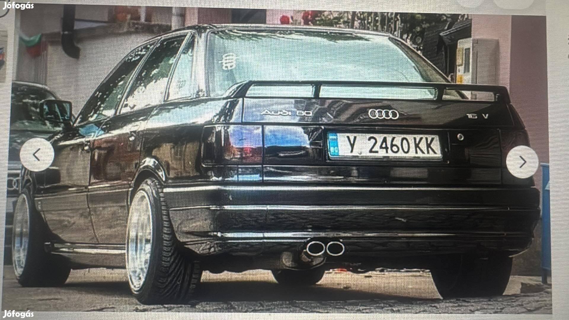 Audi 80 /90 b3 sedan kamei hátsó szárny